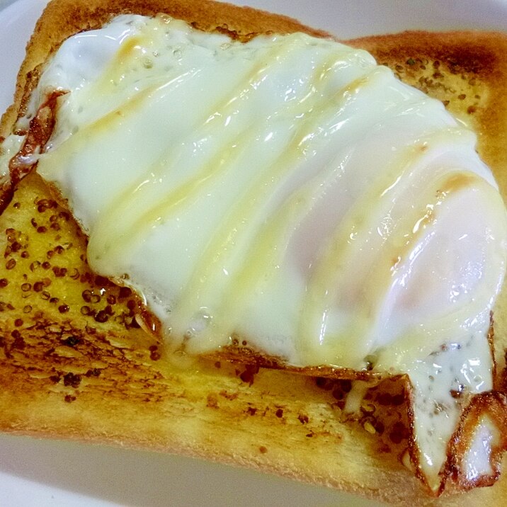 粒マスタードがアクセント 目玉焼きマヨトースト レシピ 作り方 By みずたまsweet 楽天レシピ 粒マスタードがアクセント 目玉焼きマヨトースト レシピ 作り方 By みずたまsweet 楽天レシピ